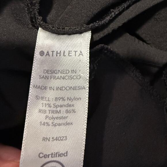 Athleta Textured Brooklyn Jogger Pants Black Size 2 Womens Casual Travel Comfort - Picture 8 of 10